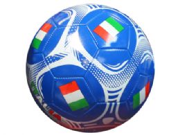 6 Bulk Italy Comet Size 5 Soccer Ball