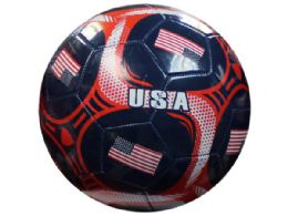 6 Bulk Usa Comet Size 5 Soccer Ball