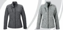 24 Pieces Ladies Peak Sweater Fleece Jacket Assorted Colors And Sizes - Women's Winter Jackets