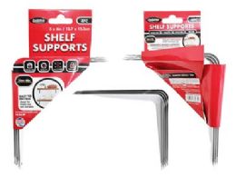 96 Pieces 4-Piece Shelf Supports - Hardware