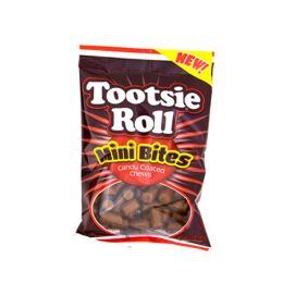 12 Wholesale Tootsie Roll Mini Bites 5.5 Oz Peg Bag