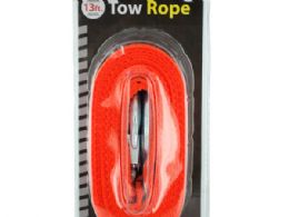 12 Pieces Nylon Tow Rope With Metal Hooks - Auto Accessories