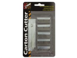 72 Pieces Carton Cutter With Extra Blades - Box Cutters and Blades