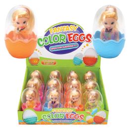 12 Pieces Fantasy Color Surprise Eggs Girls - Toys & Games