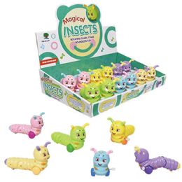 12 Bulk Magical Insects Toy - Caterpillar