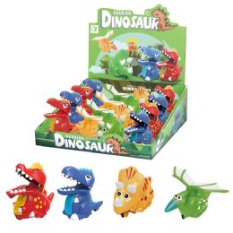 16 Pieces Running Toy Dinosaurs - Toys & Games