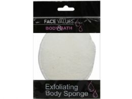 60 Bulk Face Values Body And Bath Exfoliating Body Sponge