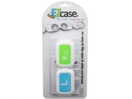 72 pieces Ez Case Easy Flip Contact Lens Case In Assorted Colors - Storage & Organization
