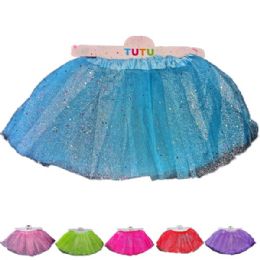 12 pieces Kid Tutu Blue Color - Girls Dresses and Romper Sets