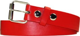 12 pieces Belt Hot Red for Children - Kid Belts