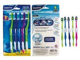 144 Pieces Toothbrush 5pcs /set - Toothbrushes and Toothpaste