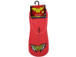 24 of 5 Pack Wonder Woman Themed Womens Ankle Socks Size 9-11