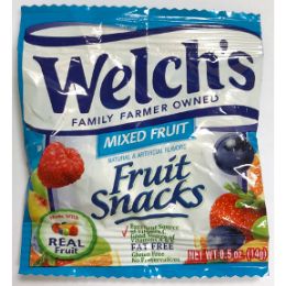 250 pieces Welchs Fruit Snacks Mixed Fruit - 0.5 Oz. - Food & Beverage Gear