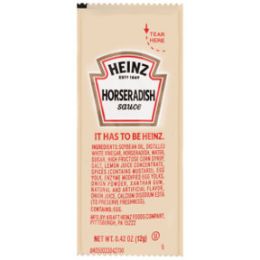 200 pieces Heinz Horseradish Sauce - Food & Beverage Gear