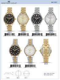 12 Pieces Ladies Watch - 53073 assorted colors - Women's Watches