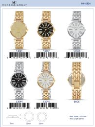 12 Pieces Ladies Watch - 53043 assorted colors - Women's Watches