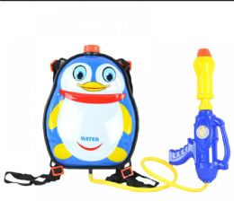 3 Pieces Penguin Water Gun Backpack - Water Guns