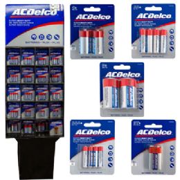 Batteries 160ct Display 5 Asst Heavy Duty Ac Delco See n2 - Batteries
