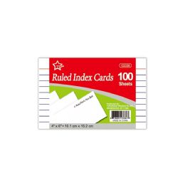 48 Packs Ruled Index Cards - School and Office Supply Gear