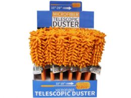 24 Wholesale Lightweight Microfiber Telescopic Duster Countertop Display