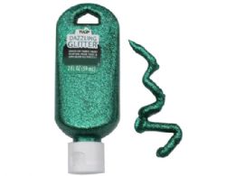144 of Dazzling Fabric Glitter 2oz. In Blue Zercon