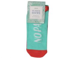 96 of No Show Socks In Assorted Designs