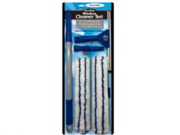 4 Wholesale AlL-IN-One Deluxe Window Cleaner Set
