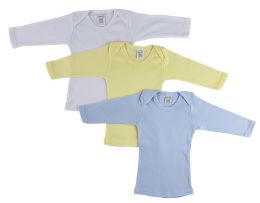 12 of Boy's Rib Knit Pastel Long Sleeve T-Shirt 3-Pack Size 2t