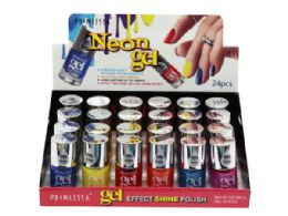 60 pieces Ultra Neon Gel Nail Polish Asst Colors In Display - Manicure and Pedicure Items