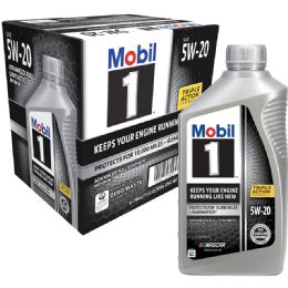 6 pieces Mobil 1 Saw 5W-20 Advanced Full Synthetic Sp Case 6x1 Qt "mobil Oil Is For Sale Only In The Us, Strictly No Export" - Auto Maintenance