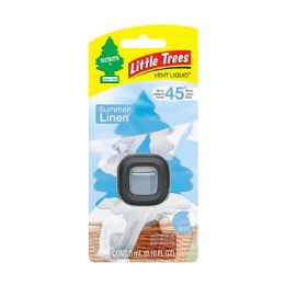 4 Wholesale Little Tree 1 Ct Vent Clip Summer Linen