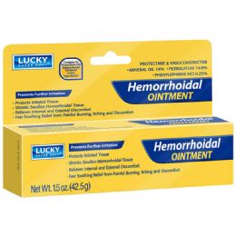 24 pieces Lucky Super Soft Hemorrhoidal Ointment 1.5 oz - Pain and Allergy Relief