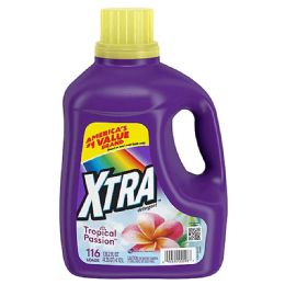 4 Pieces Xtra Liquid Detergent 139.2 Oz Tropical Passion 116 Loads - Laundry Detergent