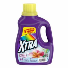 6 Pieces Xtra Liquid Detergent 57.6 Oz Tropical Passion 48 Loads - Laundry Detergent