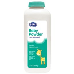 24 of Simply Baby Powder 14 Oz Cornstarch