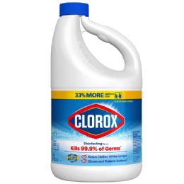 6 Wholesale Clorox Bleach 81 Oz / 2.4 L Concentrated Regular