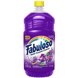 6 Wholesale Fabuloso Multi Purpose Cleaner 1.65 L/ 55 Oz Lavender