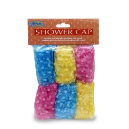 48 Pieces Simply For Bath Shower Cap 6 Pk Assorted Colors - Shower Caps