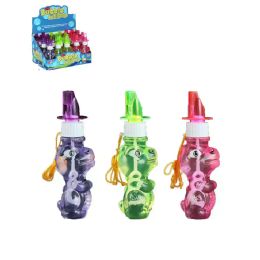 192 Pieces Dino Bubbles With Whistle - 5.5" - Bubbles