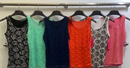 96 Pieces Women's Assorted Colors Camisole Tops - Womens Camisoles & Tank Tops
