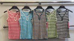 96 Pieces Women's Assorted Colors Camisole Tops - Womens Camisoles & Tank Tops