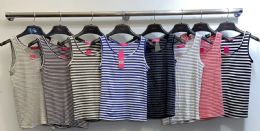 72 Pieces Women's Assorted Colors Cotton Camisole Tops - Womens Camisoles & Tank Tops