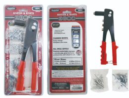 12 Pieces Riveter 60 Rivets - Screwdrivers and Sets