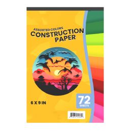 48 of Construction Paper Pad 6X9 72 Sheets