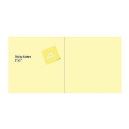 12 Wholesale Yellow Sticky Notes - 3 X 3 Inches, 2400 (24 Pads Of 100) Sheets