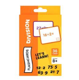 Flash Cards Division 36 cards