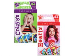 72 Wholesale 4 Assorted Style Playing Card Games