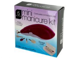 18 pieces Mini Battery Operated Manicure Kit - Manicure and Pedicure Items