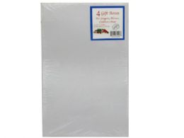 132 pieces Medium 4 Pack 11 In X 8 In White Gift Box - Boxes & Packing Supplies