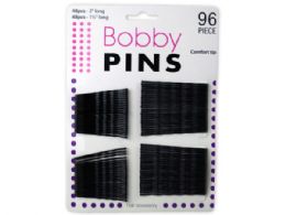 60 pieces Black Bobby Pins - Hair Accessories
